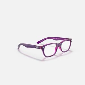 Ray-Ban Youth Girl Glasses Frame Purple Tone RB1555 Glasses 4816 130